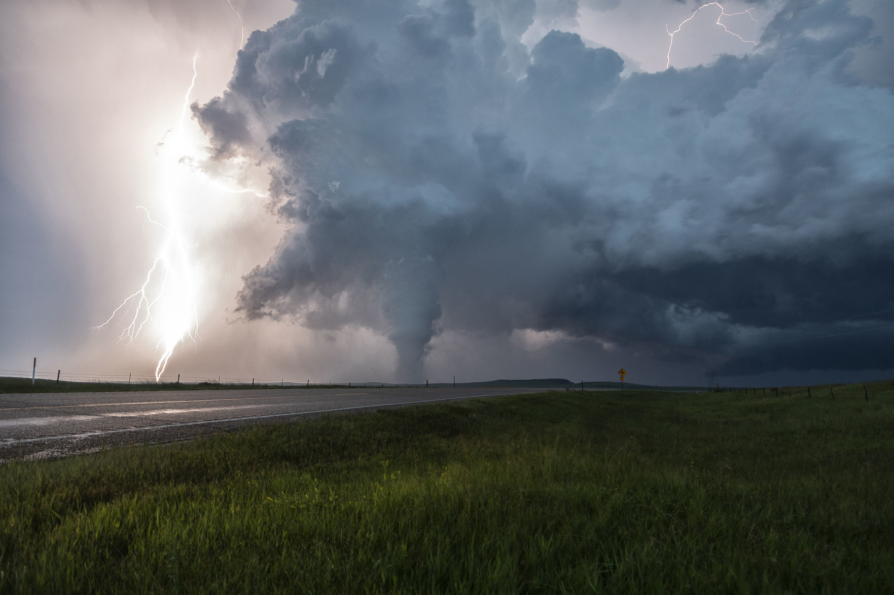Tornado damage